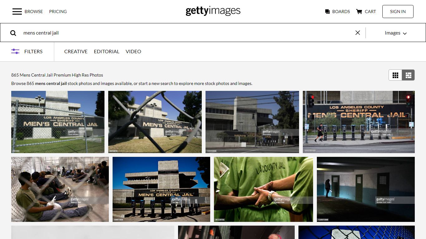 865 Mens Central Jail Premium High Res Photos - Getty Images